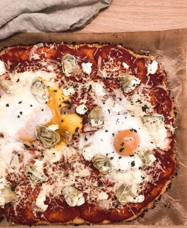 Pâte à pizza au chou-fleur sans gluten
