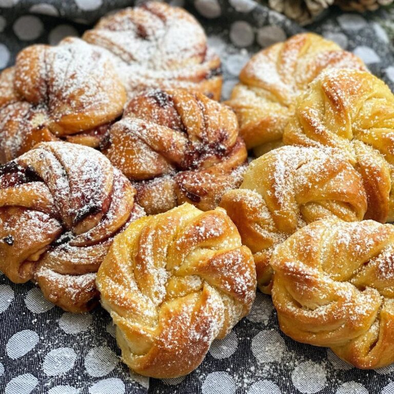 Croissant roulés maison