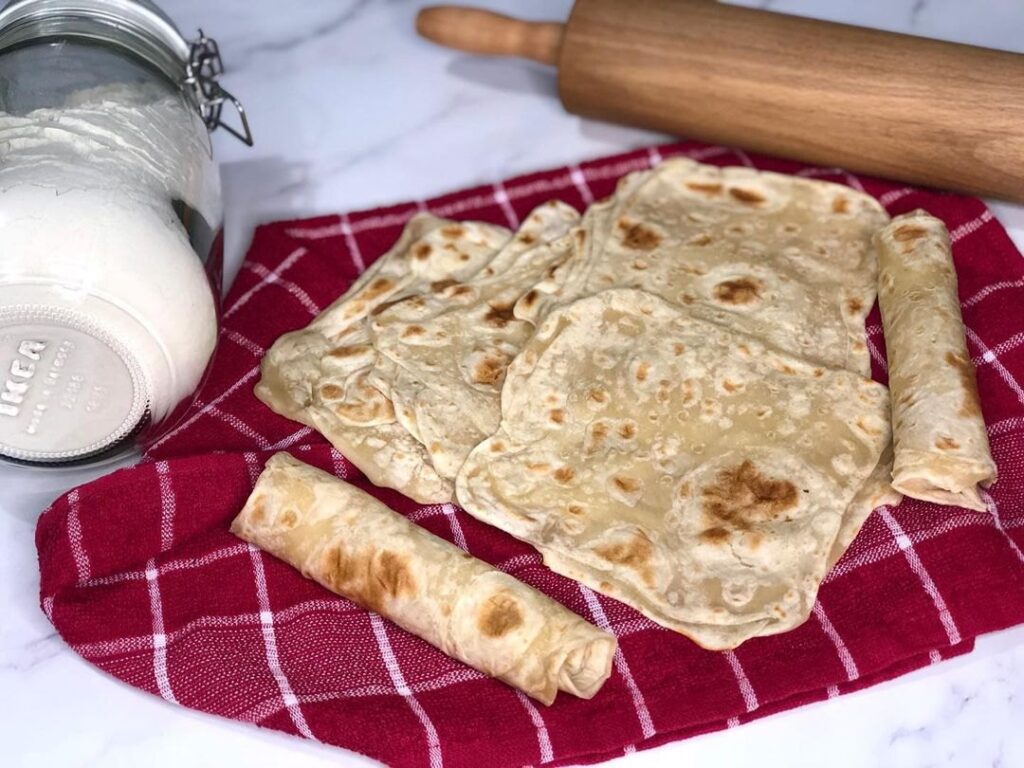 Galettes façon rotis mauricien