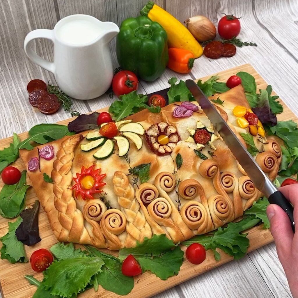Pizza das flores