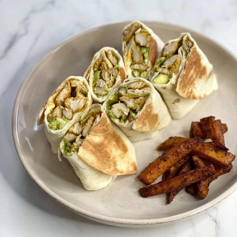 Minis wraps au poulet