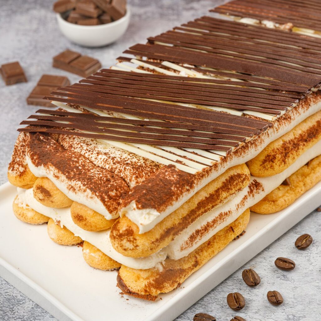 Kekse und Schokokuchen