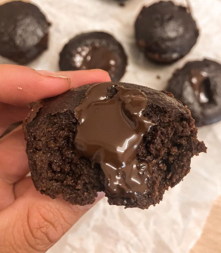 Fondants au chocolat sans matière grasse et sans gluten