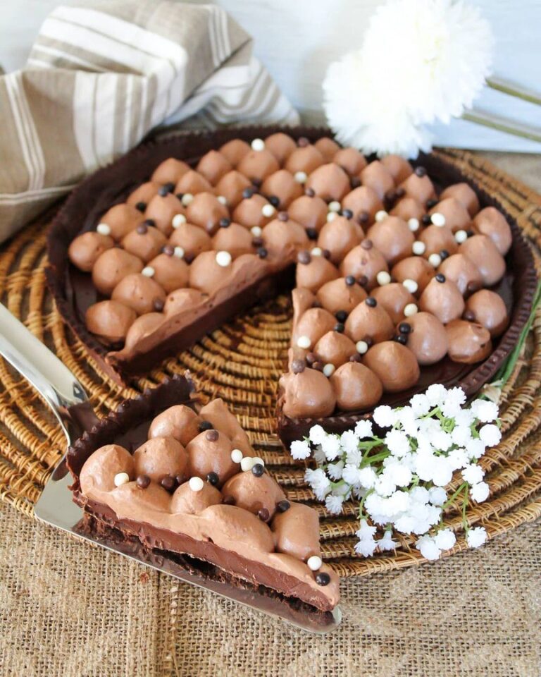 Tarte tout cho-cho-cho-chocolat