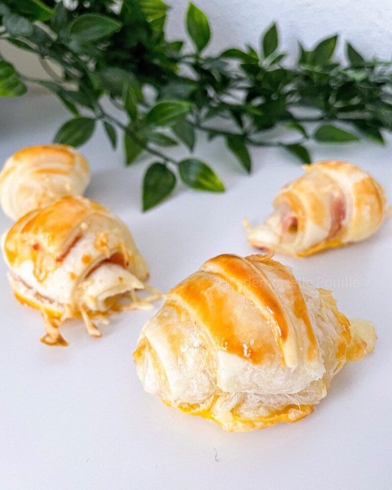 Croissant salé jambon et emmental