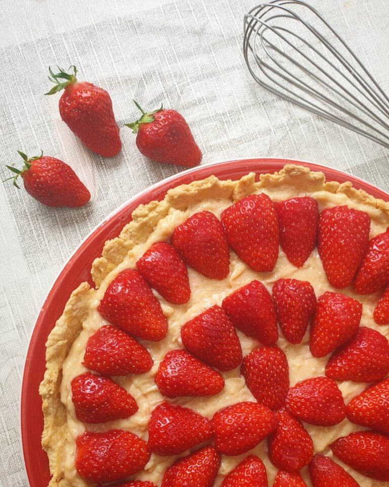 Tarte aux fraises classique