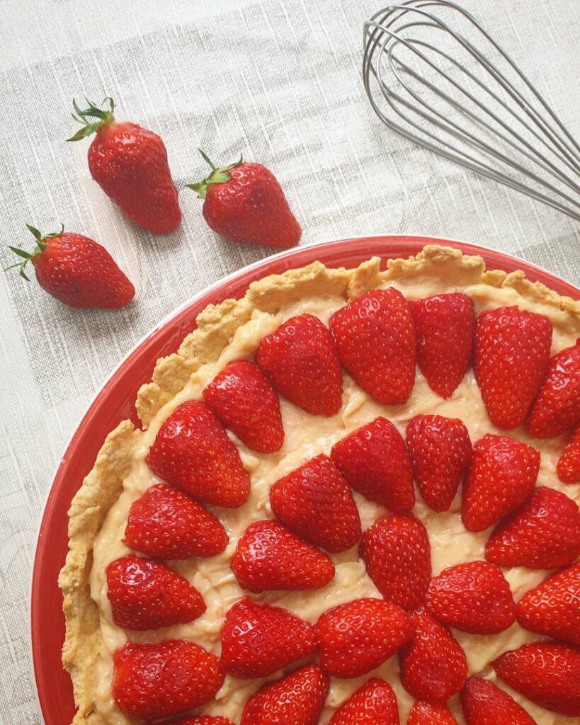 Tarte aux fraises classique