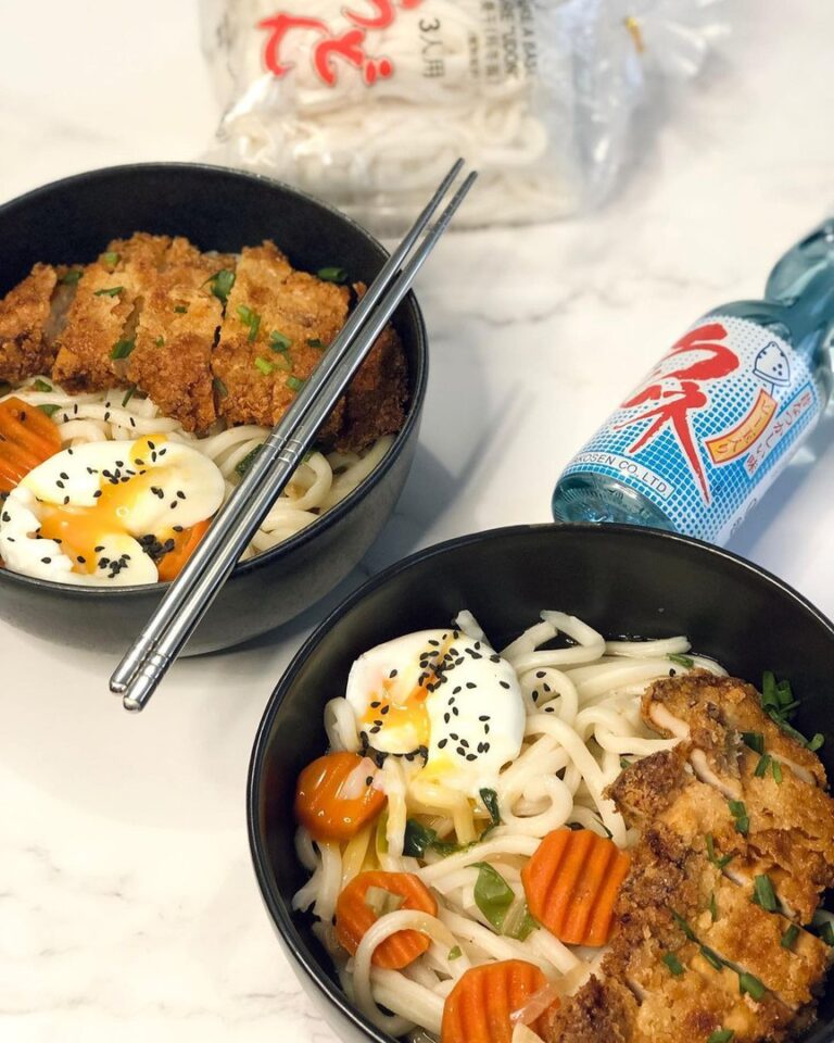 Udon & poulet katsu
