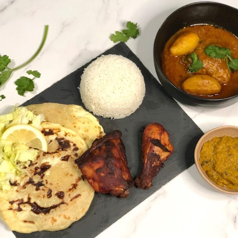 Curry au poulet & pommes de terre