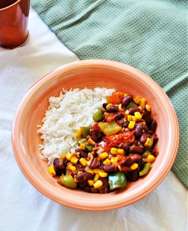 Chili sin carne aux petits légumes