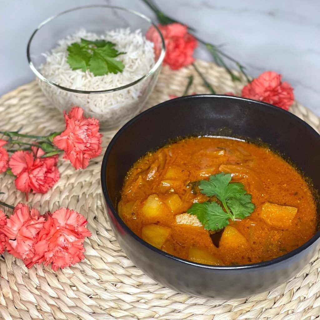 Curry pommes de terre
