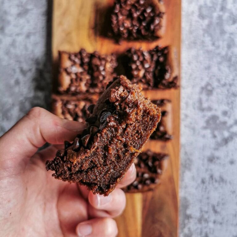Brownie à la patate douce sans beurre