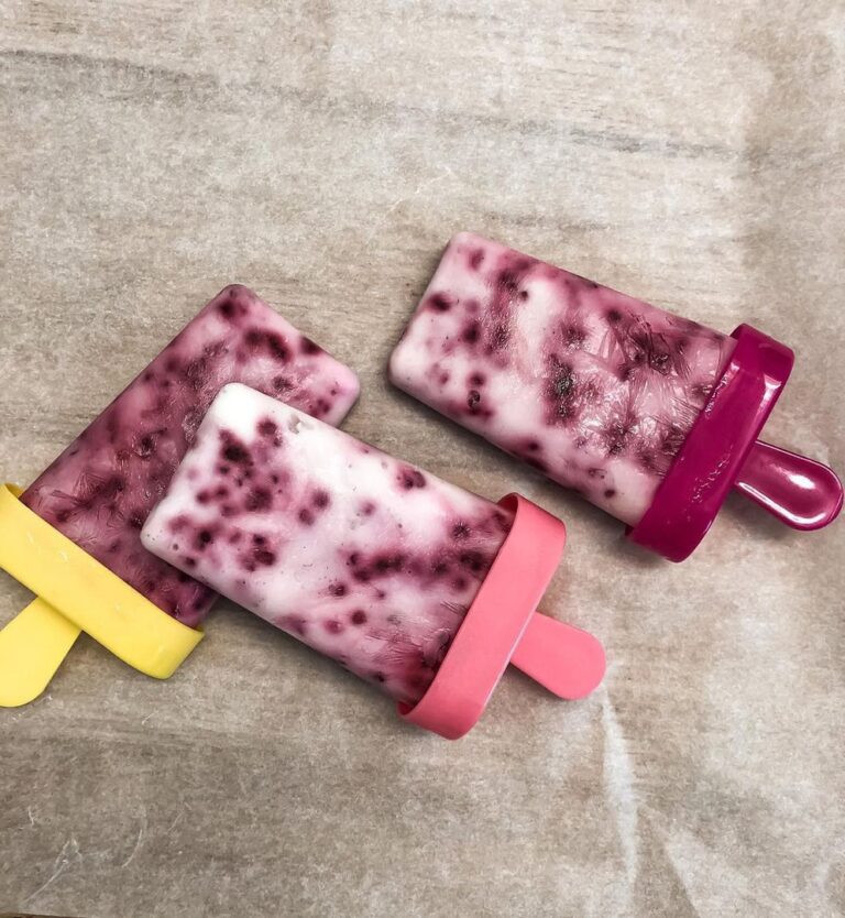 Glaces framboises