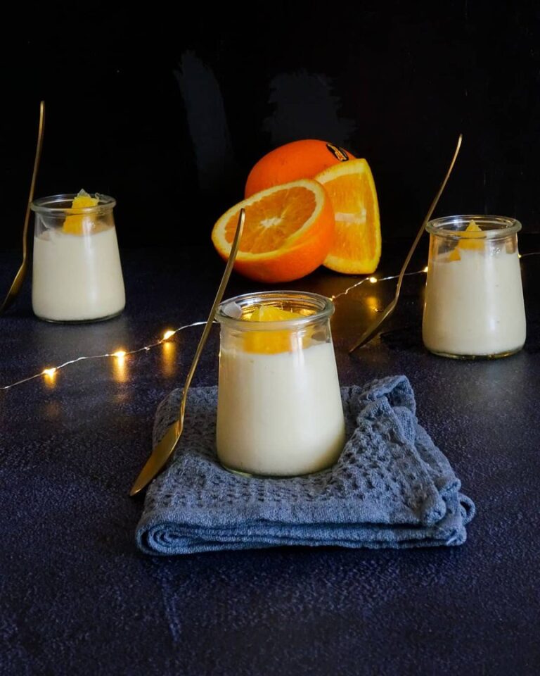 Mousse à l&rsquo;orange sans œufs