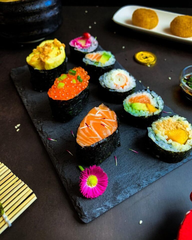 Makis maison au saumon