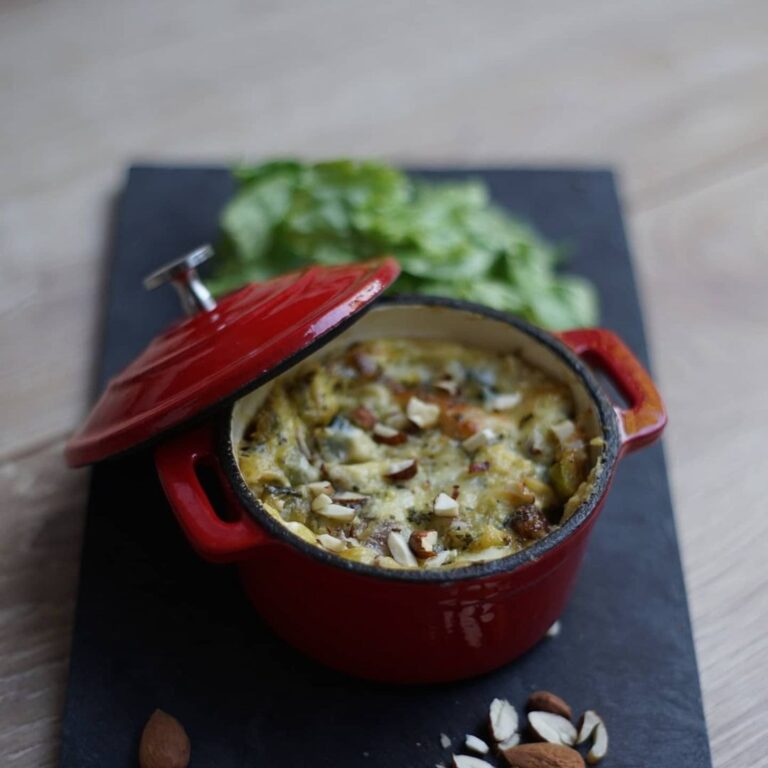Clafoutis courgettes mozzarella