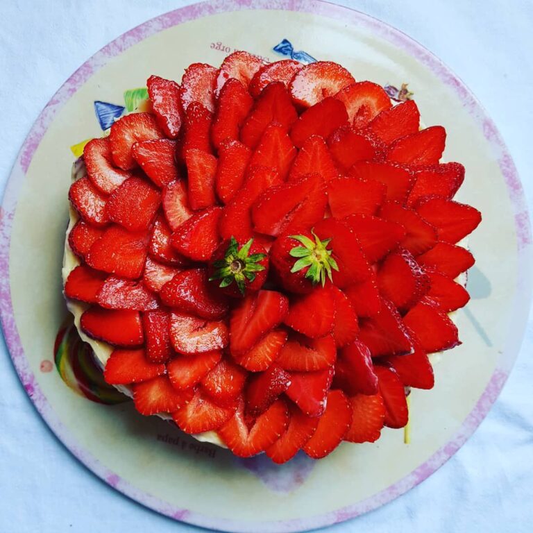 Fraisier maison simple