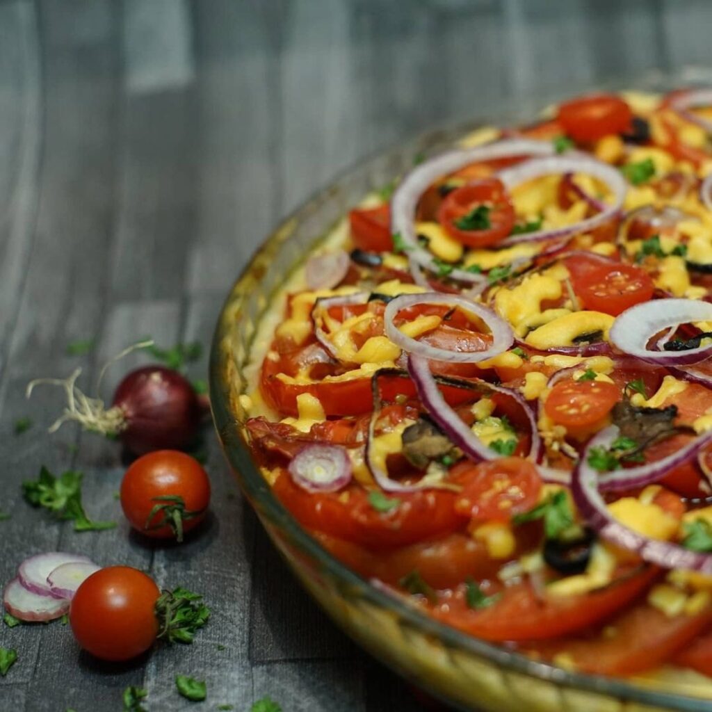 Tarte tomates cheddar