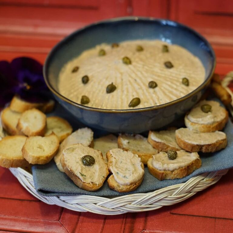Rillettes de thon et câpres