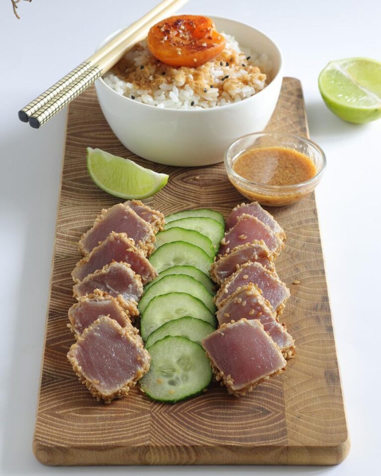 Tataki de thon