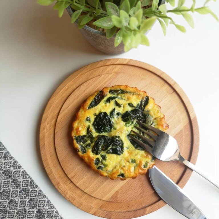 Tartelette aux épinards