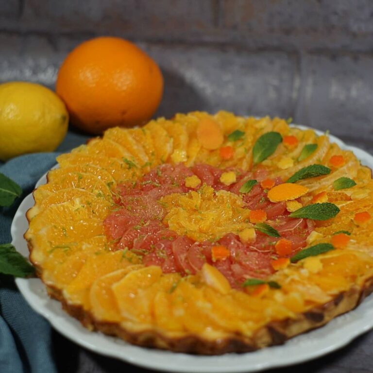 Tarte aux agrumes