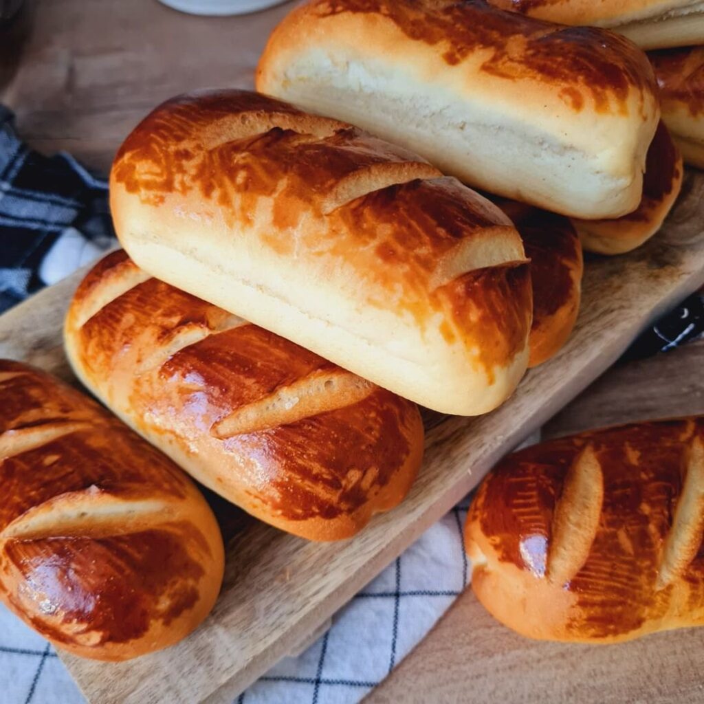 Pain au lait généreux et dorés
