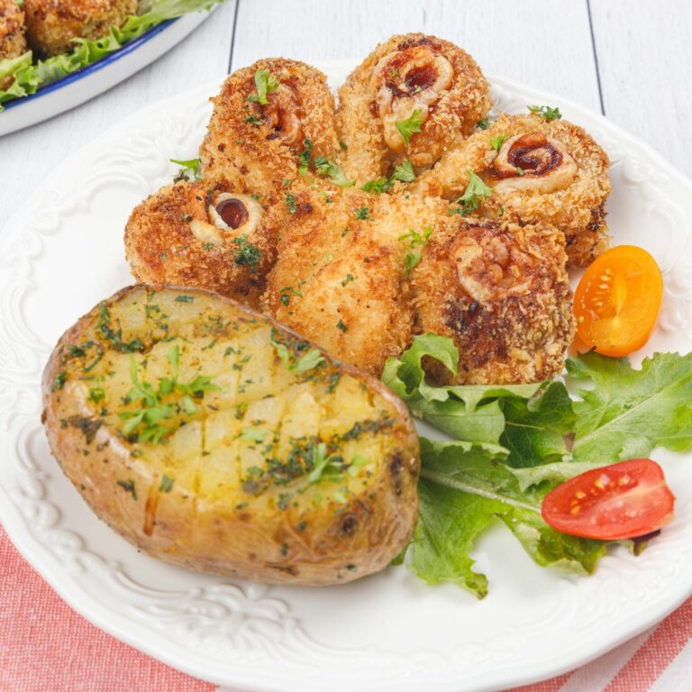 Cordon bleu bouclé