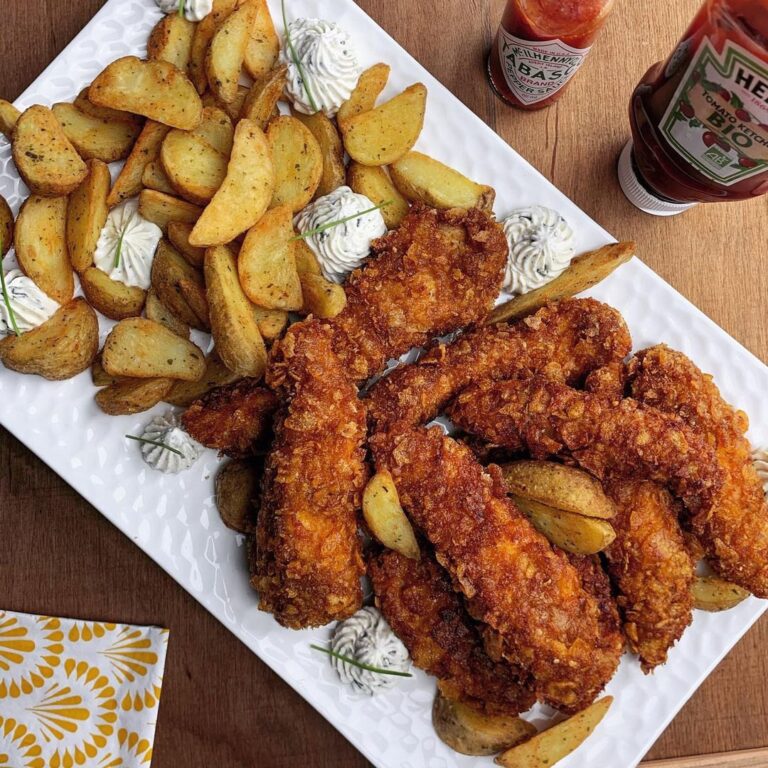 Poulet frit épicé