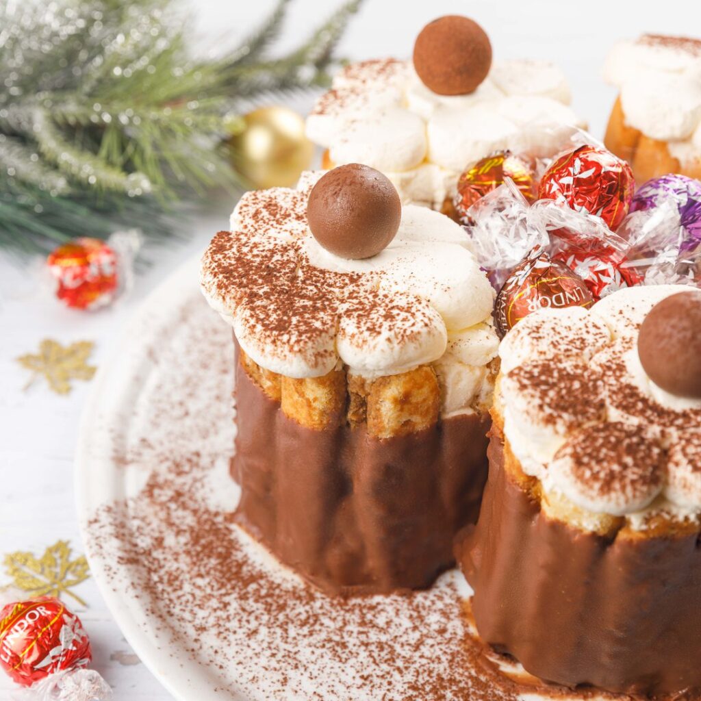 Tiramisu-Weihnachtskranz