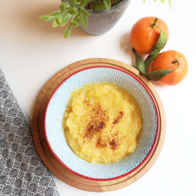 Compote pomme clémentine et épices