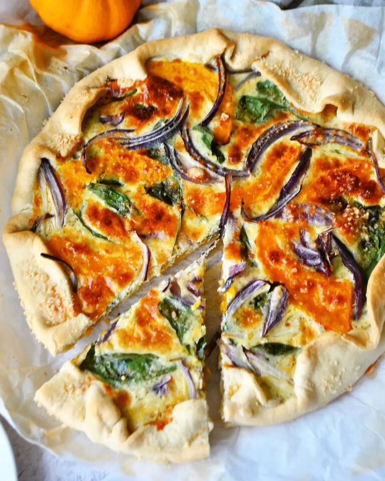 Quiche d&rsquo;automne aux légumes de saison