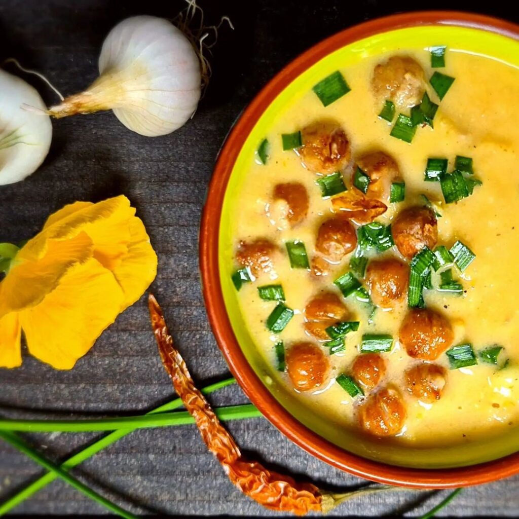 Gaspacho tomate et maïs