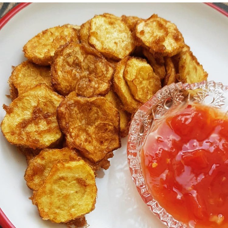 Chips de courgettes