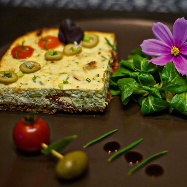 Cheesecake courgettes aux 2 tomates