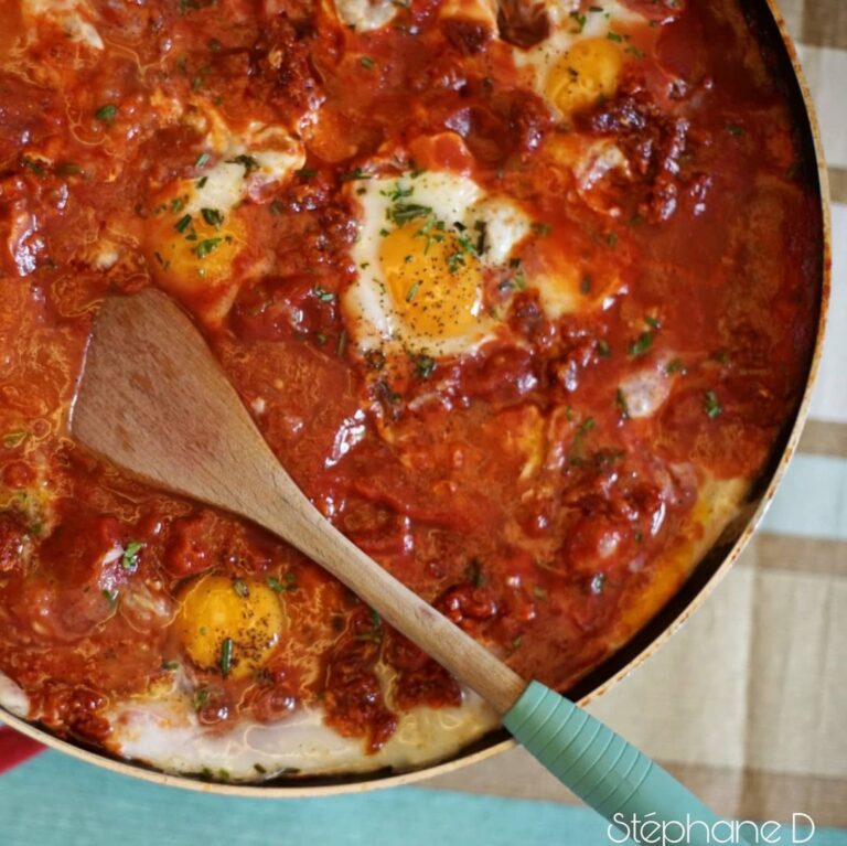Tomates œufs chorizo