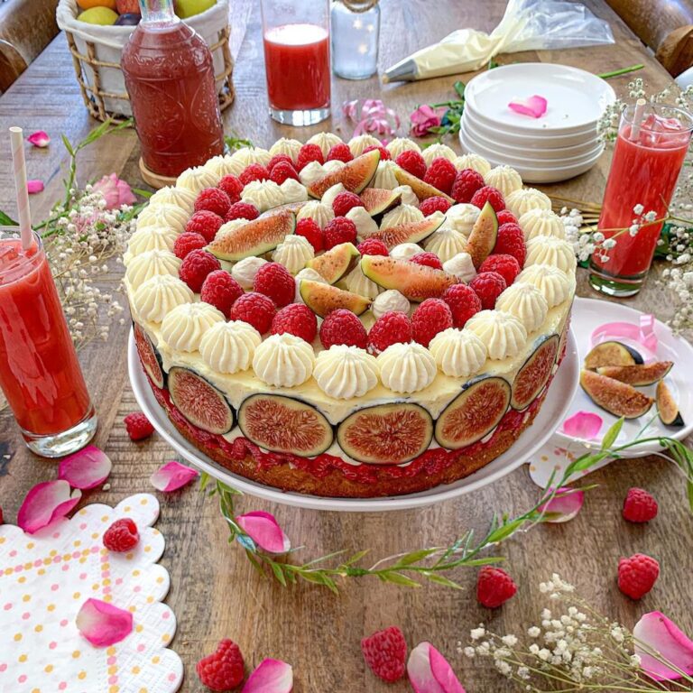 Gâteau à la fraise