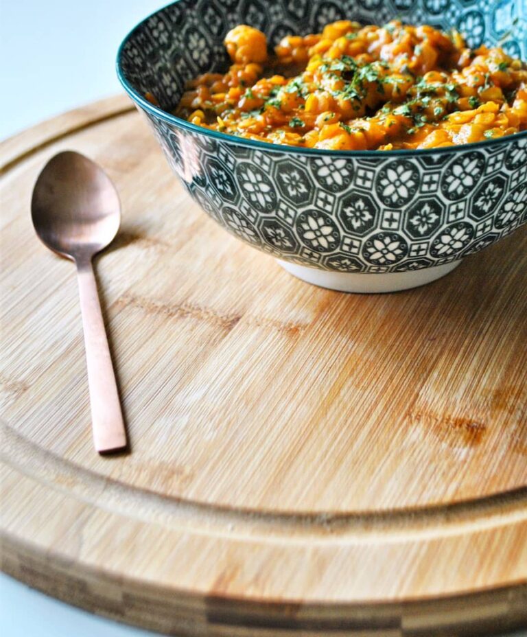 Dhal de lentilles corail maison
