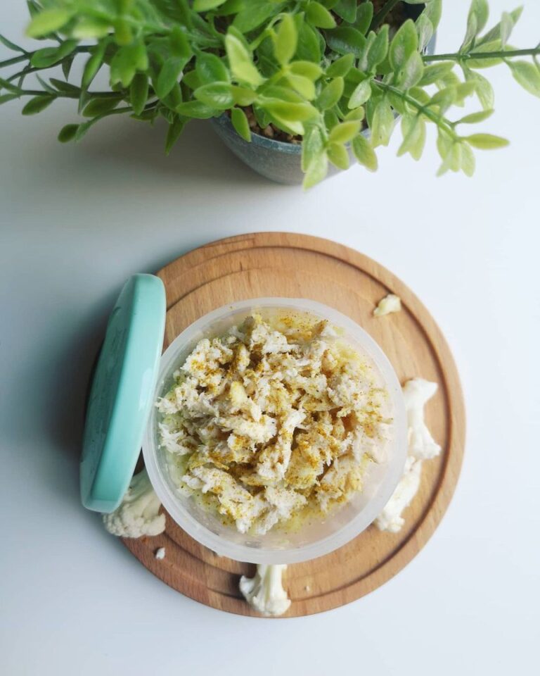 Purée de chou fleur au curry