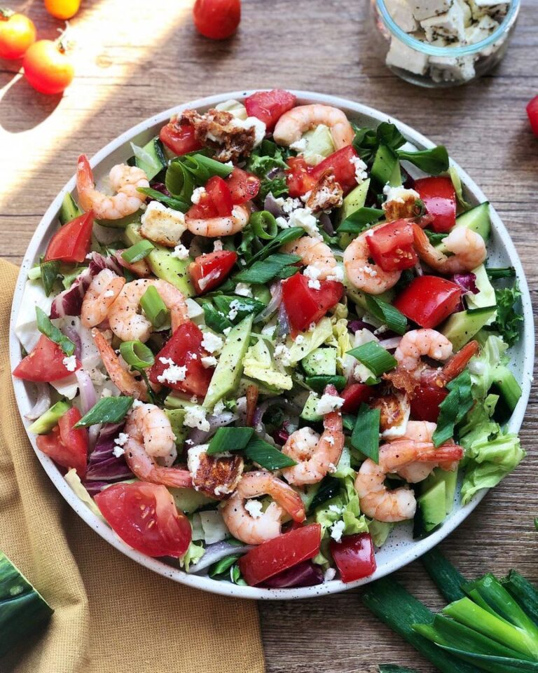 Salade de crevettes