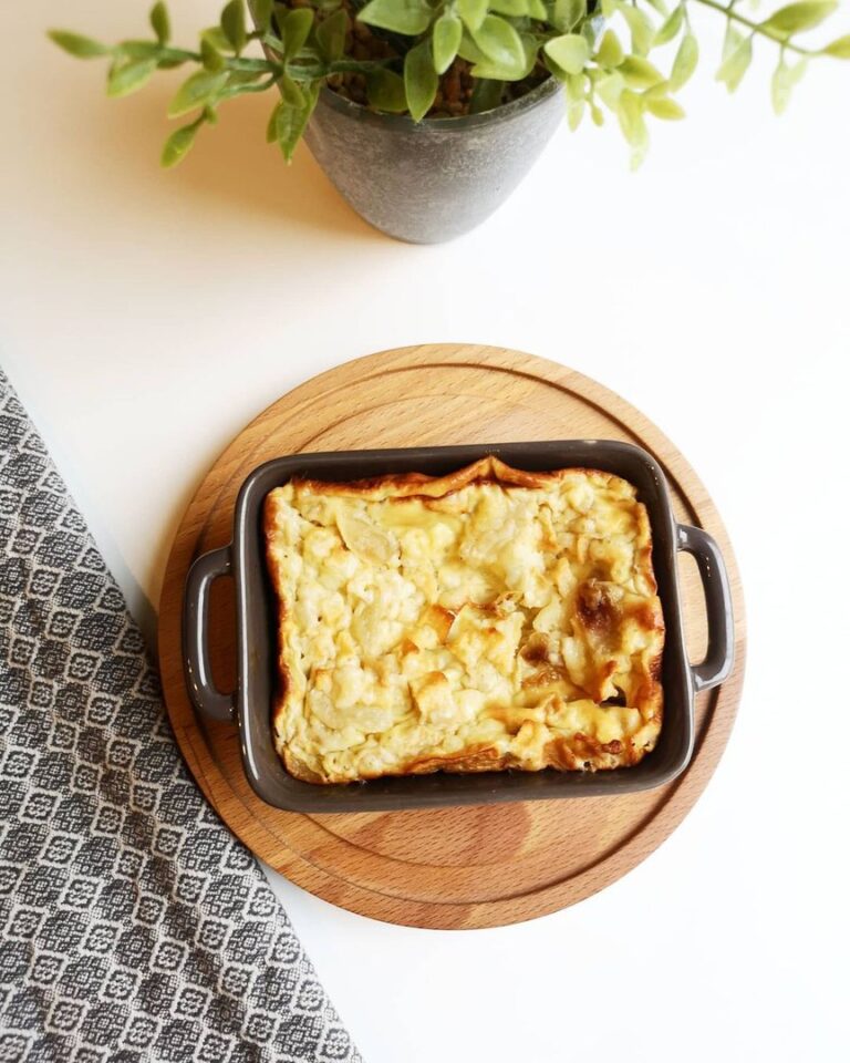 Clafoutis poire/raisin