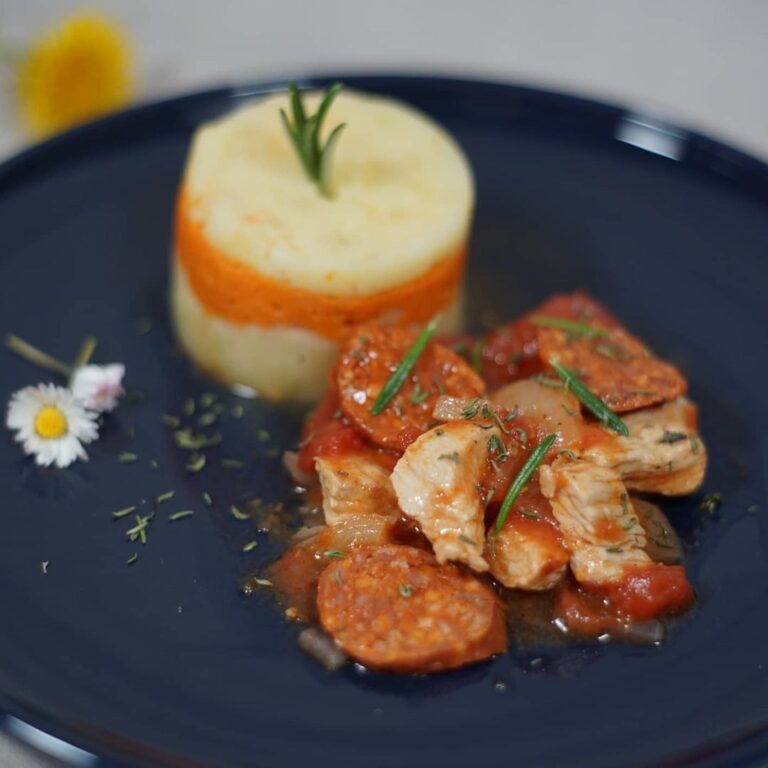Escaloppe de dinde au chorizo