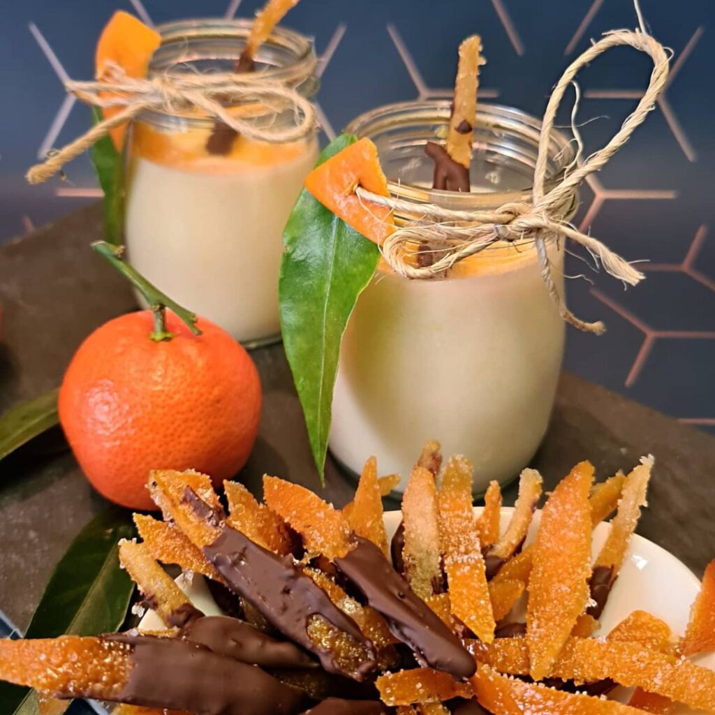 Crème de clémentines et orangettes