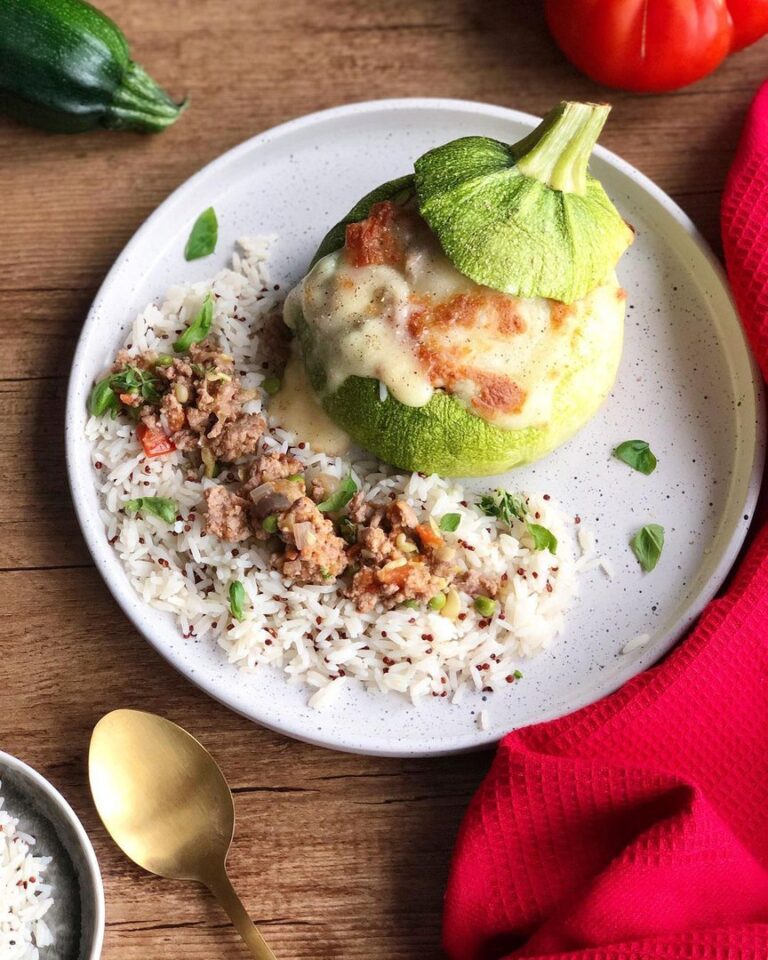 Courgette farcie