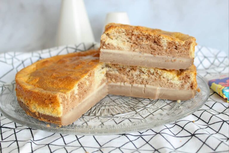 Magic cake marbré