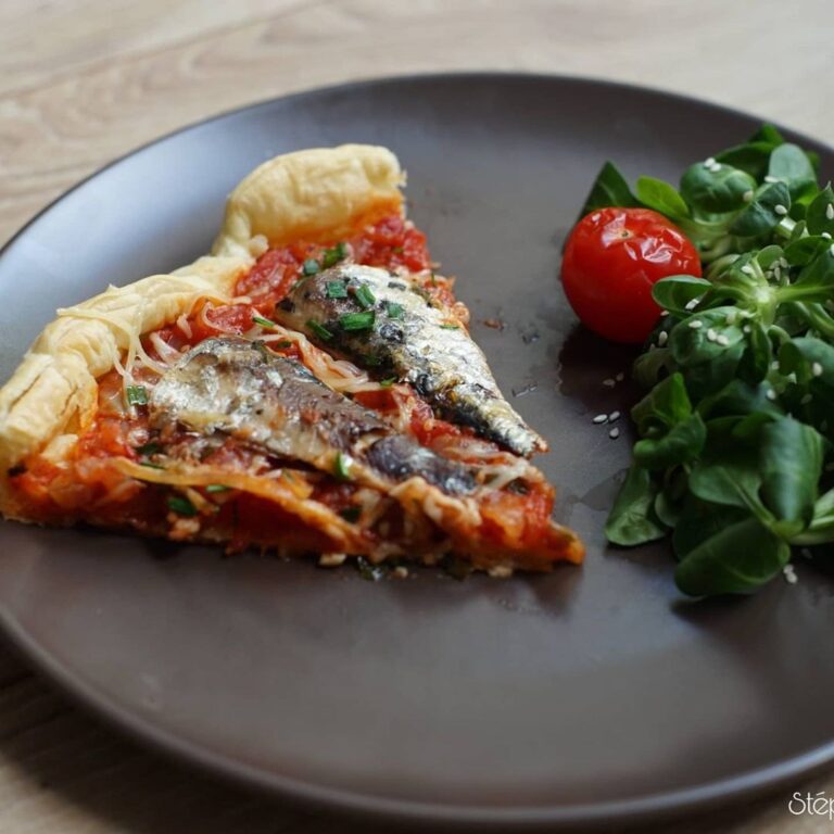 Tarte sardines