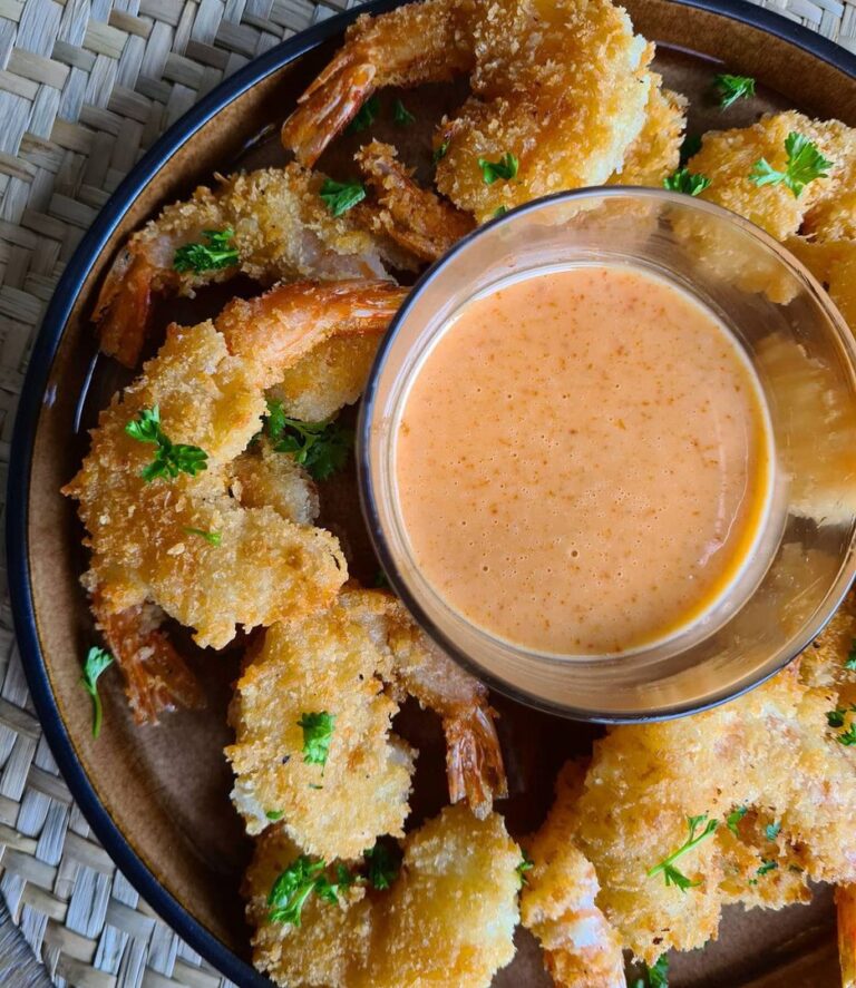 Crevettes sauce bang bang