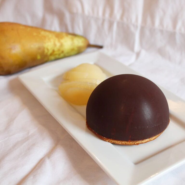 Dôme poire-chocolat