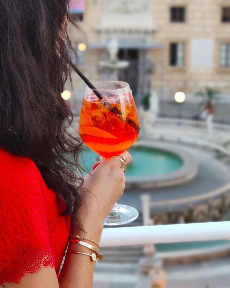 Spritz sicilien à l&rsquo;orange