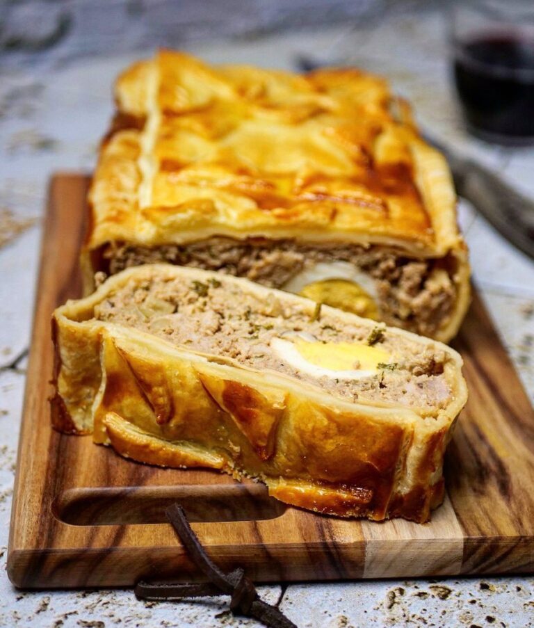 Pâté de viande aux œufs
